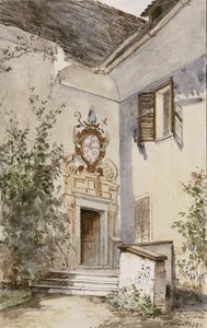 Bled - entrée de la chapelle du château - Ladislav Benesch